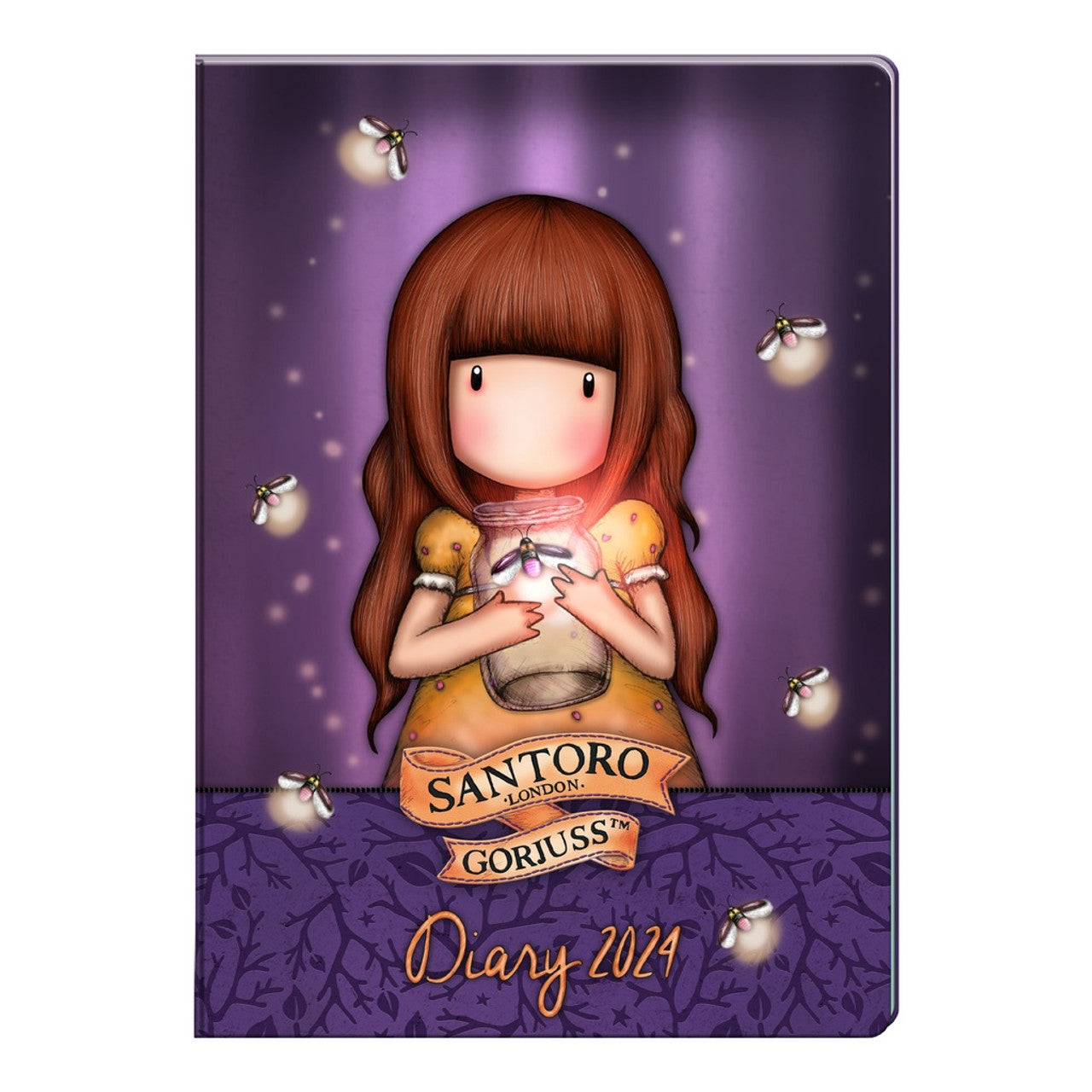 Gorjuss - 2024 A5 Diary - Firefly Dawn