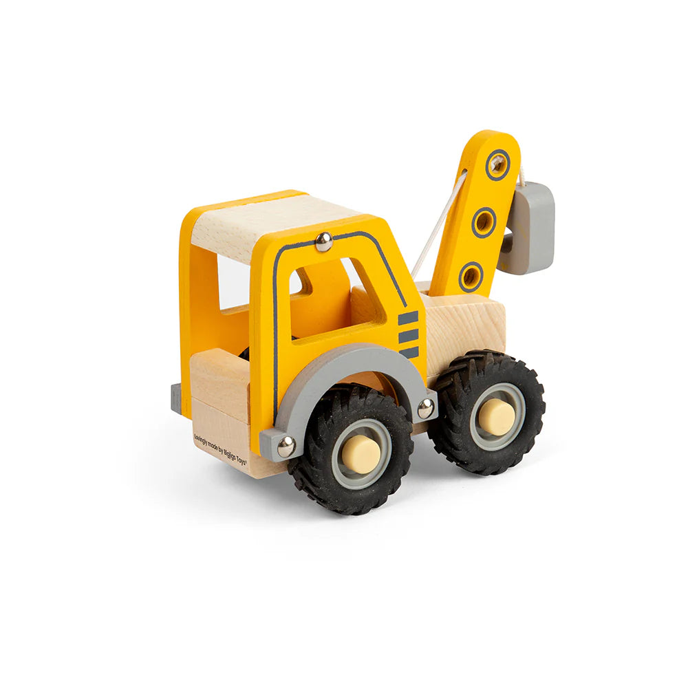 Wooden Crane Truck