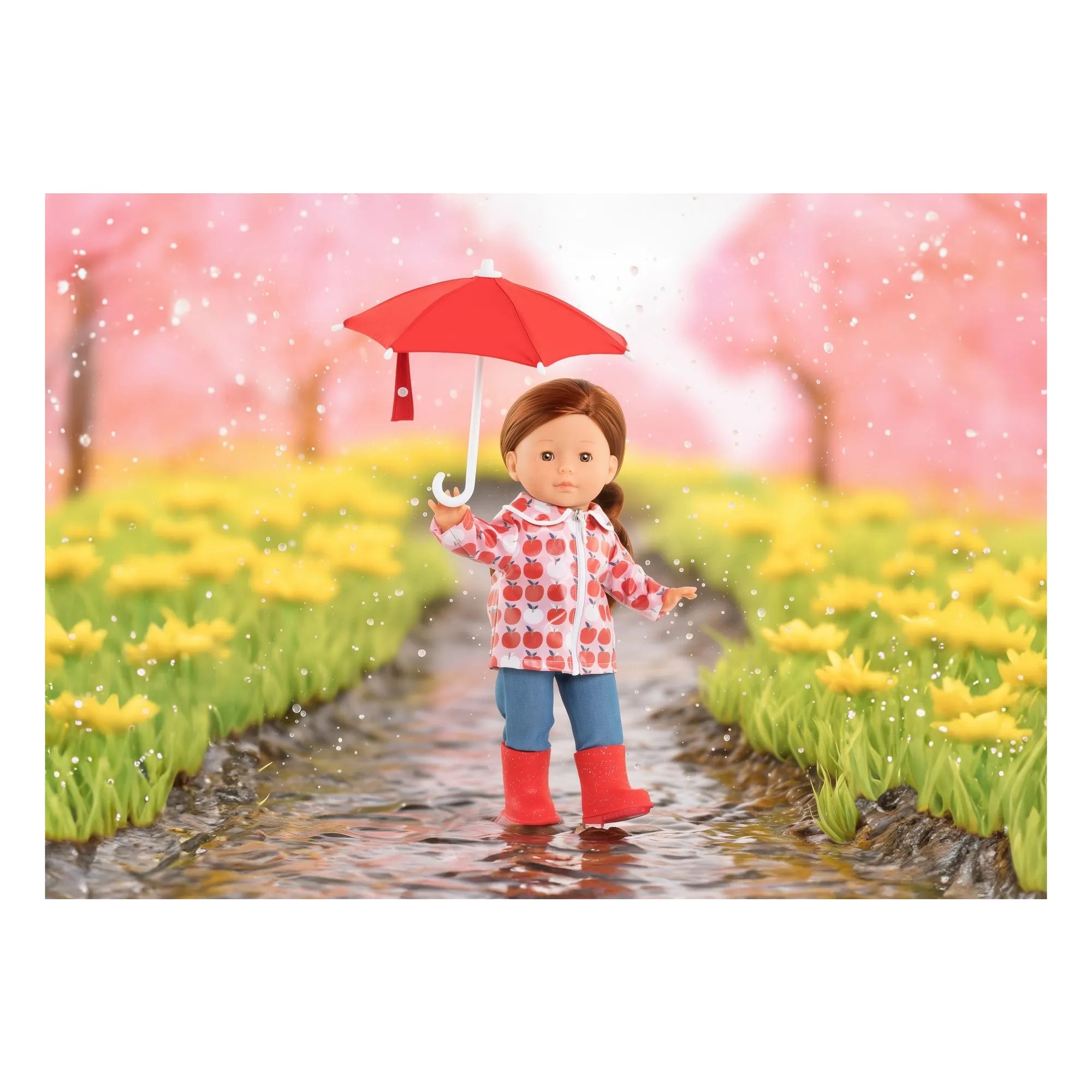 Rainy Day & Accessories Set - 36 cm Doll