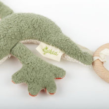 Load image into Gallery viewer, Organic Baby Lizard Comforter &amp; Teether
