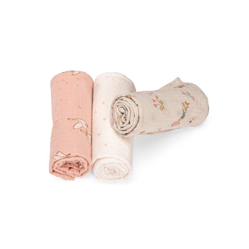 Organic Cotton Muslin Swaddles