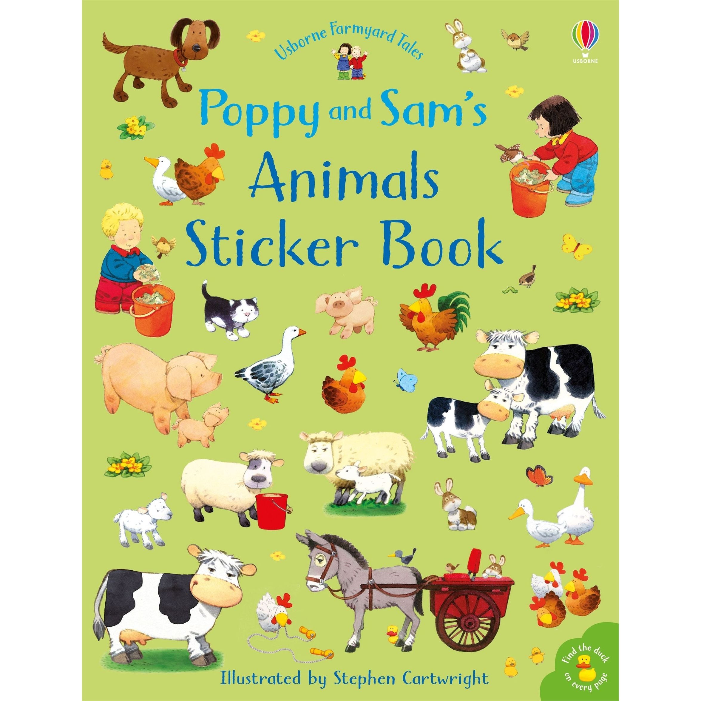 Poppy & Sam's Animals Sticker Book
