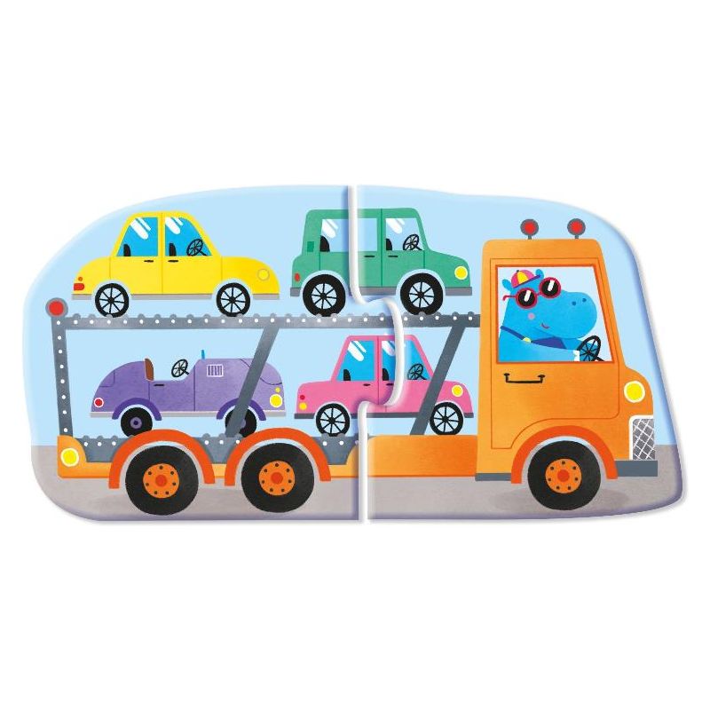 First Jigsaws and Book: Trucks