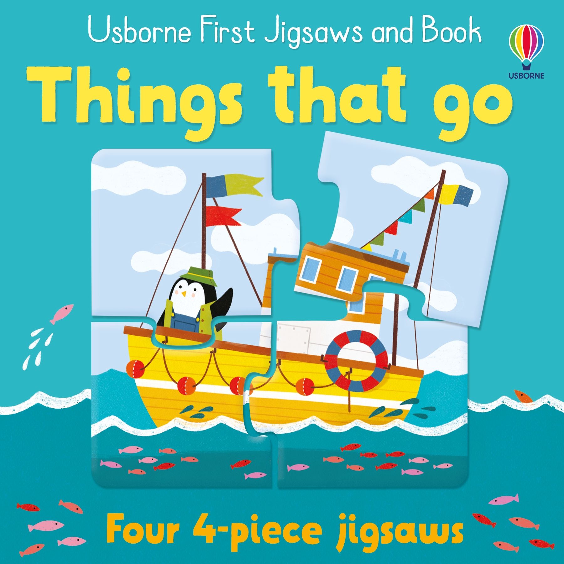 Things That Go - Jigsaw & Book