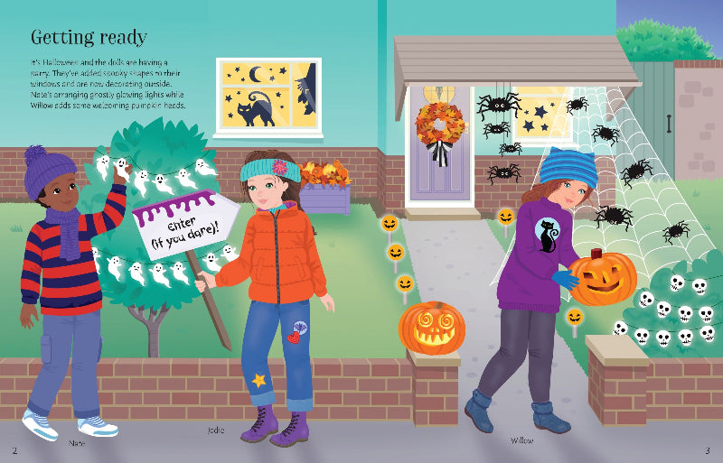 Sticker Dolly Dressing - Halloween Party