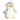 PomPom Penguin Rainbow Hat Soft Toy
