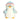 PomPom Penguin Rainbow Hat Soft Toy