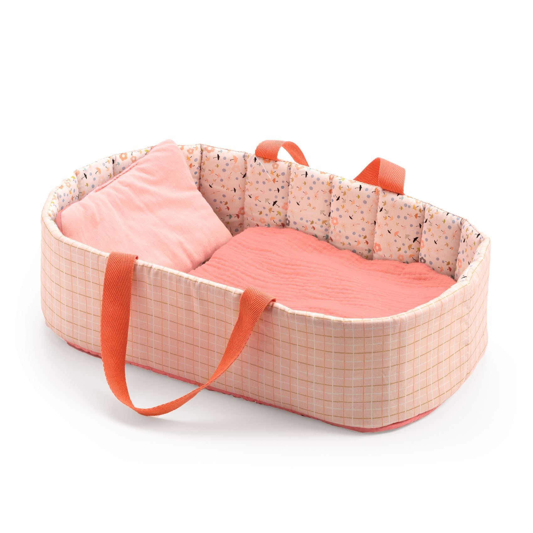 Pink Lines Bassinet