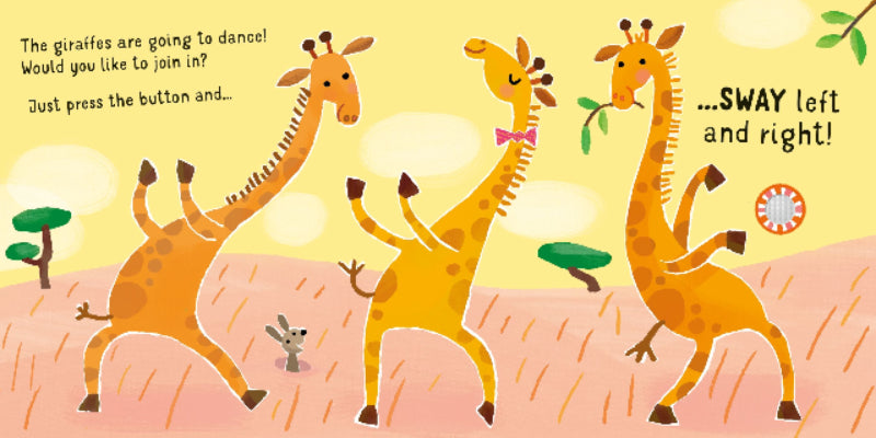 Dance with the Giraffes - Board Book