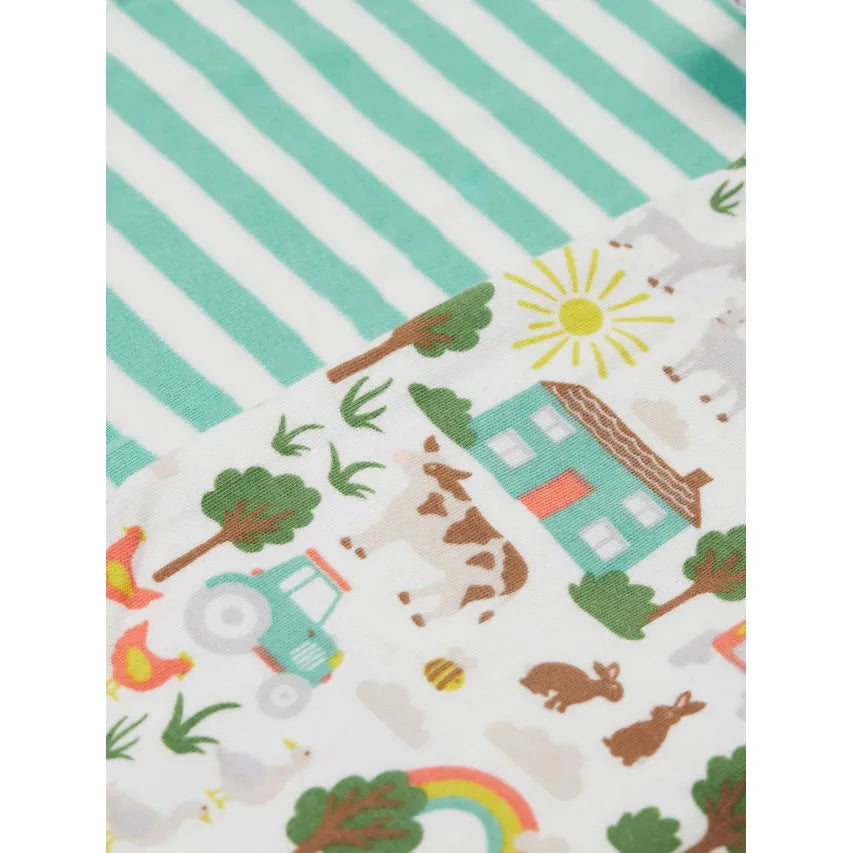 2 Pack Short Sleeve Body - Farm/Moss