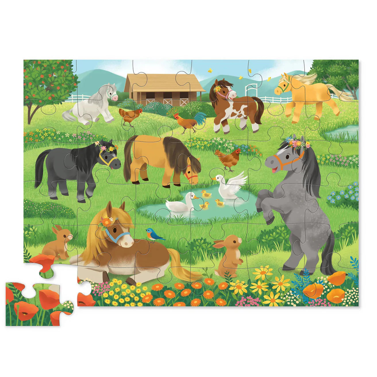 Pretty Ponies - 36 Piece Puzzle