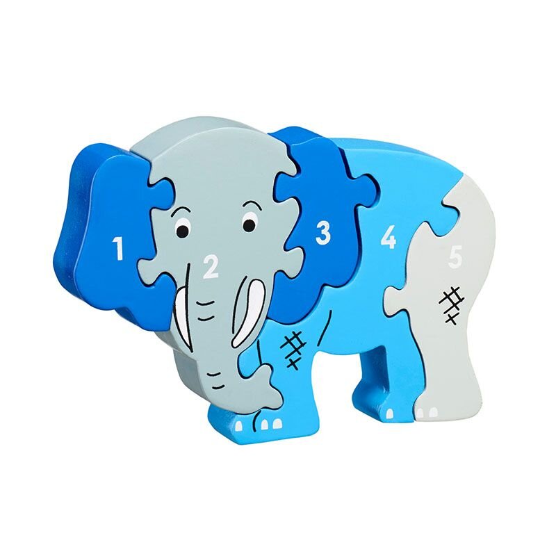 Elephant 1-5 jigsaw