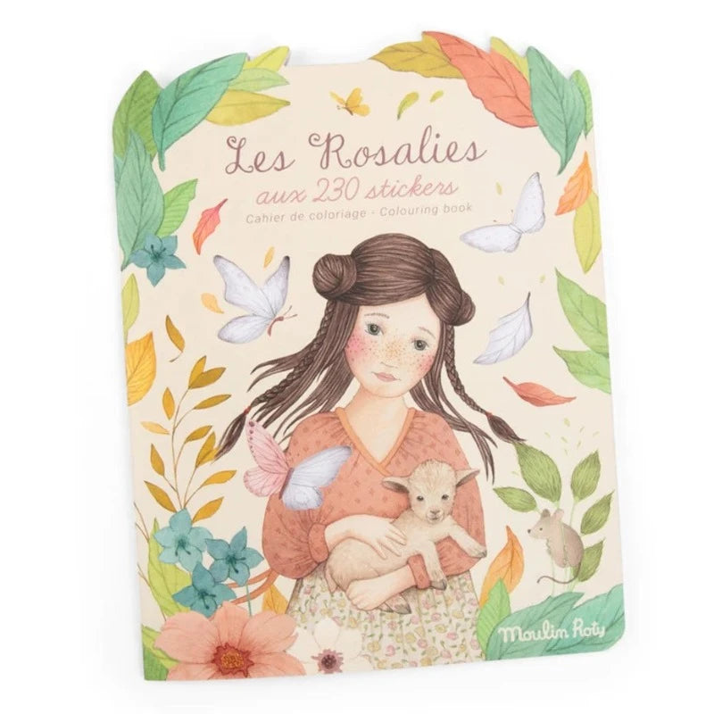 Les Rosalies - Colouring Book with 230 Stickers