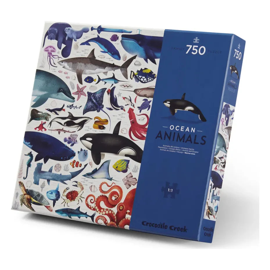 World of Ocean Animals - 750 Piece Puzzle