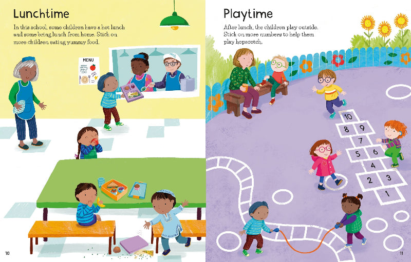 Starting School First Sticker Book
