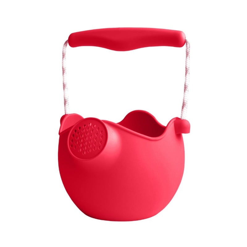 Scrunch Watering Can - Strawberry Red