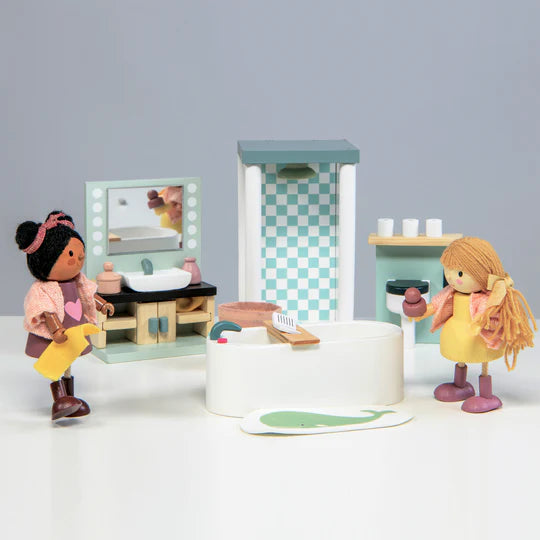 Dovetail Dolls House - Bathroom Furniture