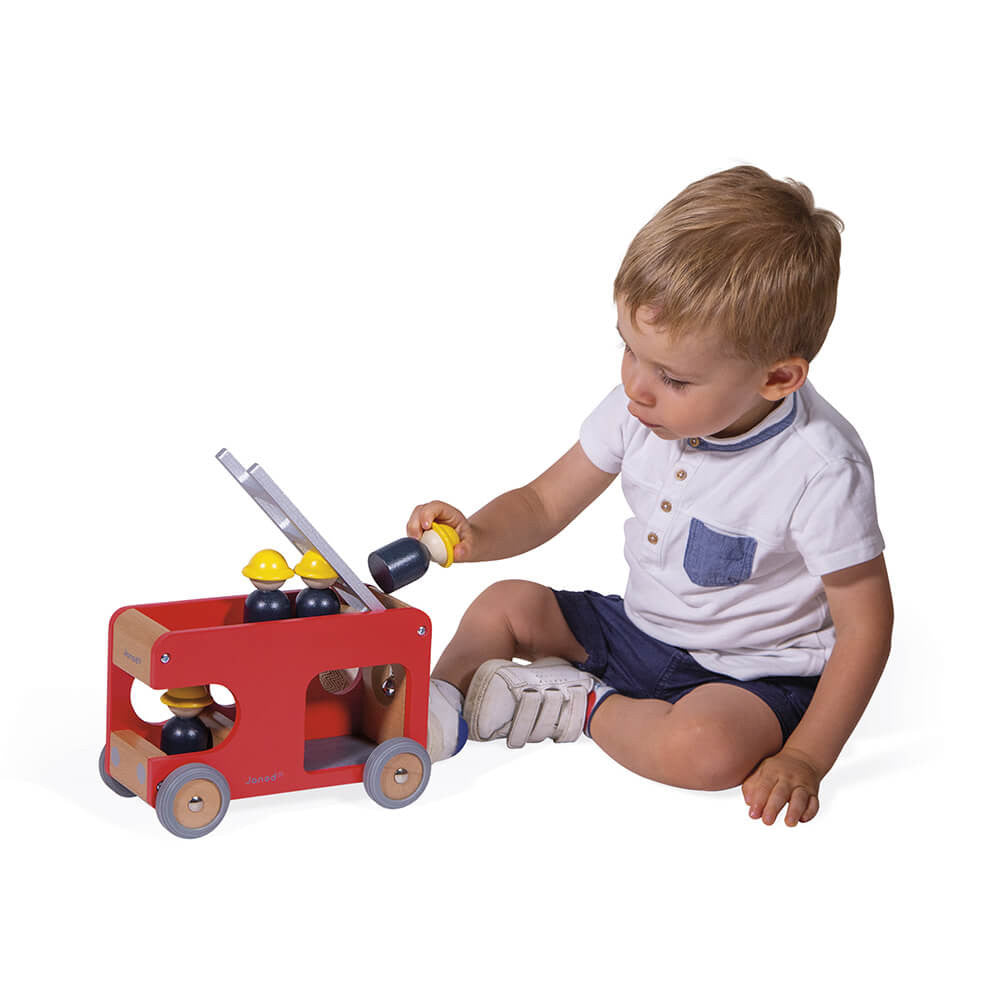 Toddler Wooden Fire Engine