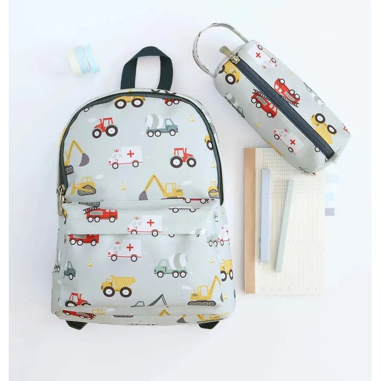 Kids Pencil Case: Vehicles