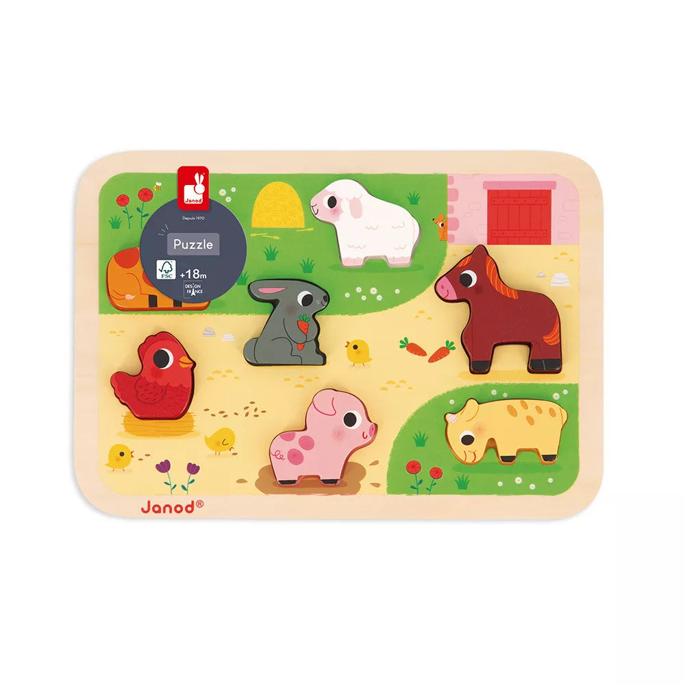 Farm Animal - Chunky Puzzle