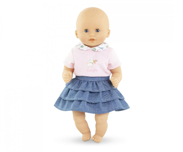 Ruffle Skirt & Top - 30 cm Girl Doll