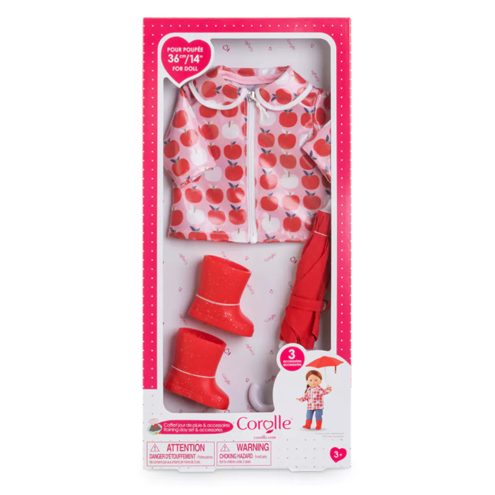 Rainy Day & Accessories Set - 36 cm Doll