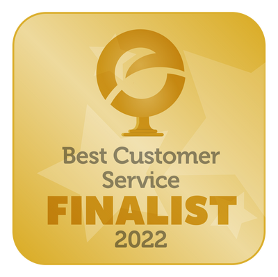 Finalist - Best Customer Service Award - Entrepreneurs Circle.