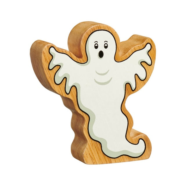 Wooden Ghost Figure