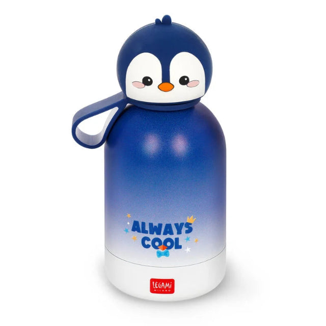 Kids Drinking Bottle - Midnight Penguin