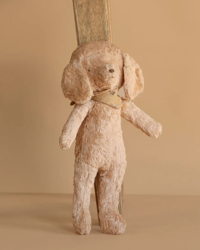 Vintage plush Poodle - Dusty powder Pink