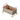 Maileg Cot bed, Micro - Powder