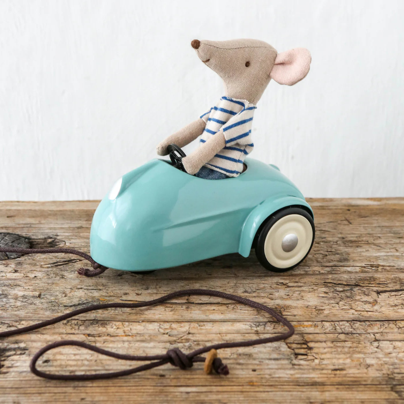 Maileg Mouse Car - Light Blue