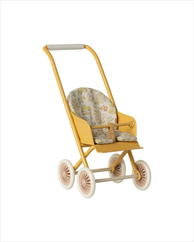 Maileg Stroller - Micro Yellow