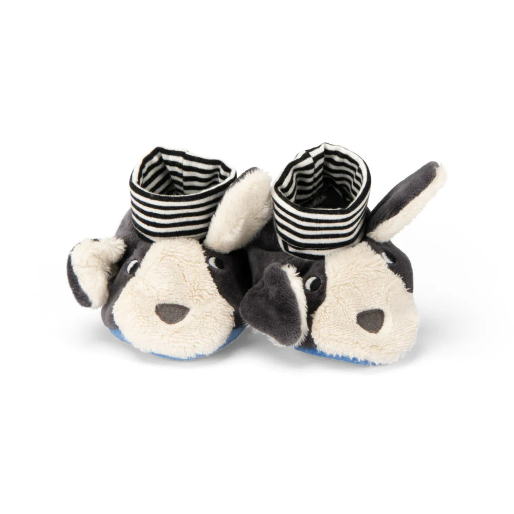 Moulin Roty  – Puppy Baby Slippers