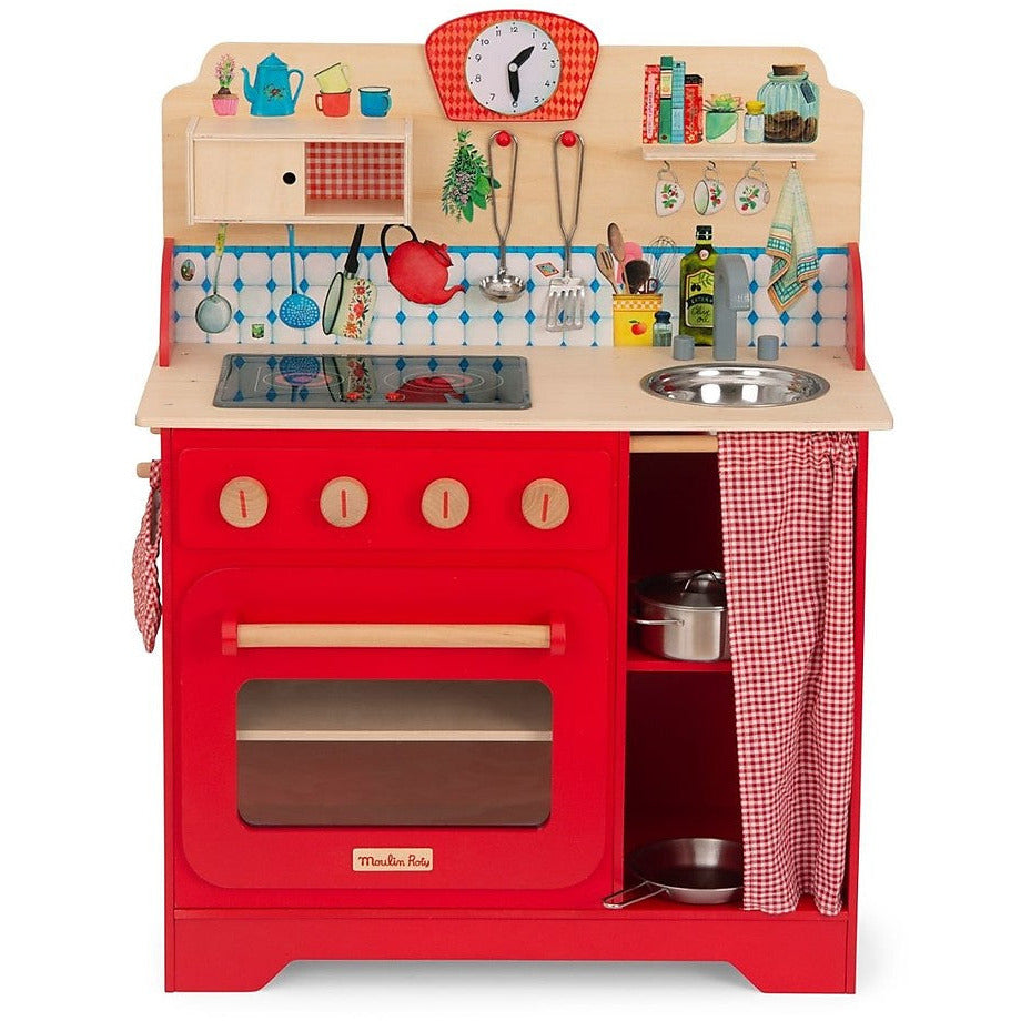 Moulin Roty- Wooden kitchen & Accessories.