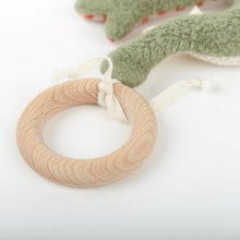 Load image into Gallery viewer, Organic Baby Lizard Comforter &amp; Teether
