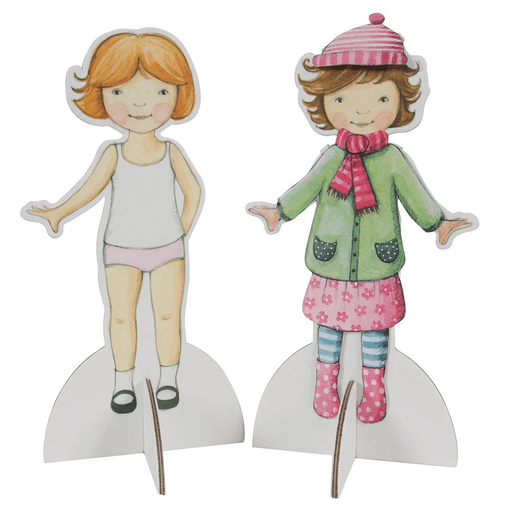 Vintage Paper Dolls Kit