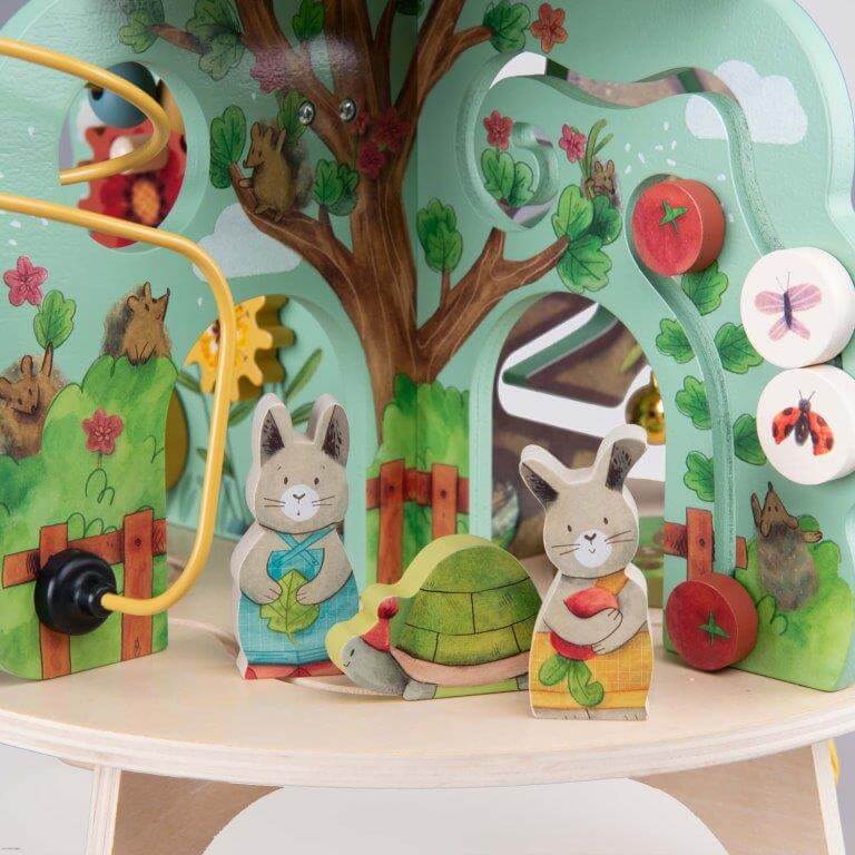 Three Little Rabbits - Wooden Activity Garden