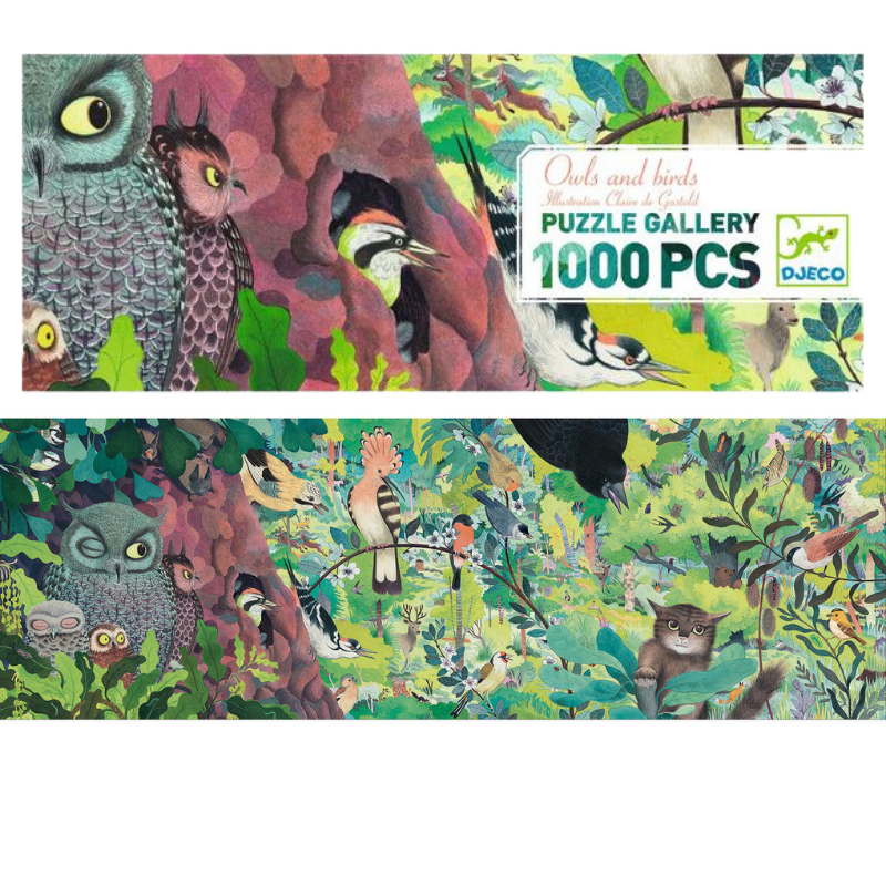 Owls & Birds 1000 Piece Puzzle