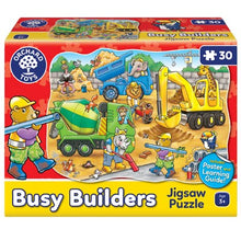 Load image into Gallery viewer, Busy Builders 30 Piece Jigsaw Puzzle
