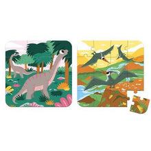 Load image into Gallery viewer, 4 puzzles in one Dinosaur!

