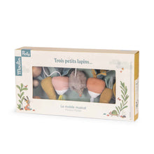 Load image into Gallery viewer, Trois Petits Lapins - Musical Mobile
