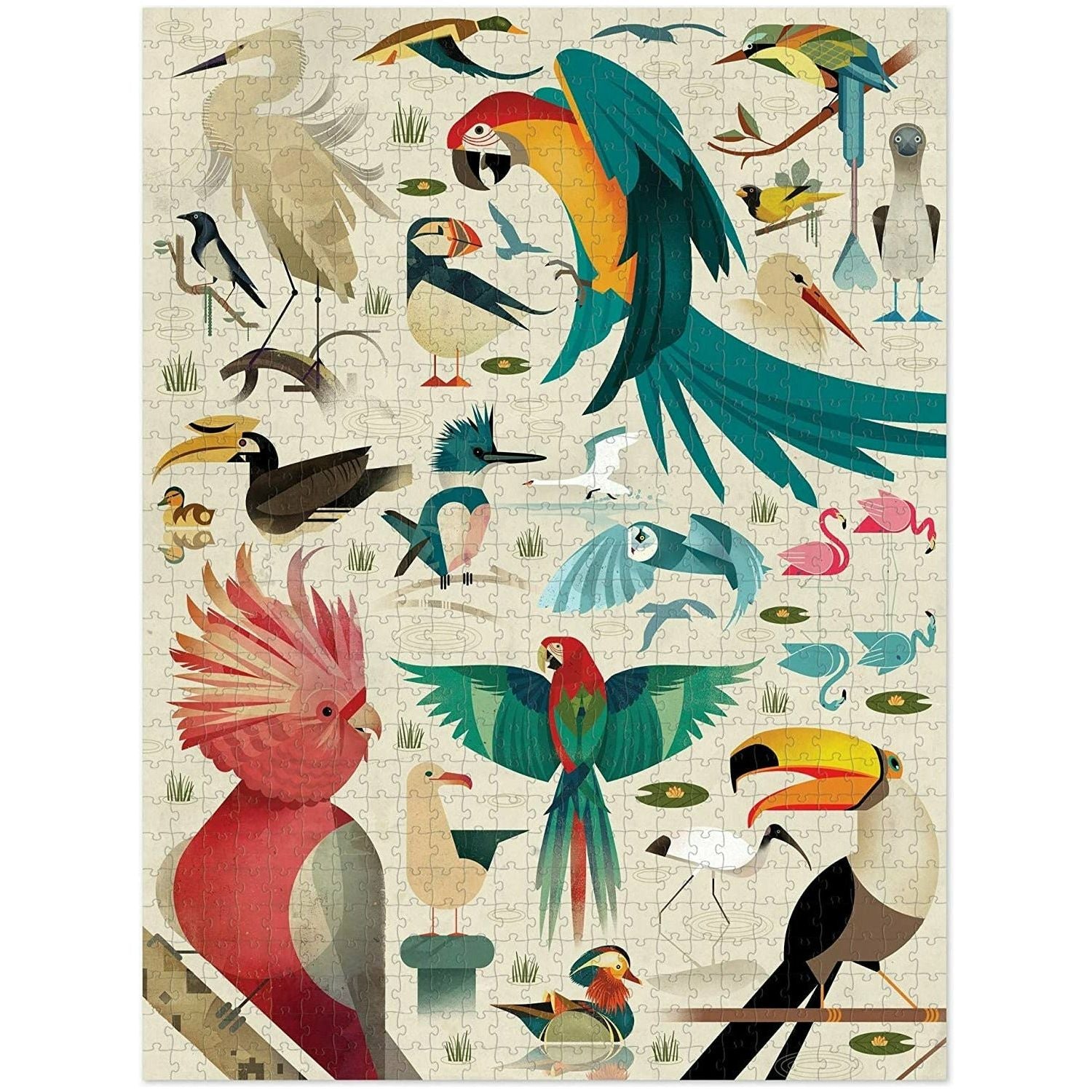 World Of Birds 750 Piece Puzzle.