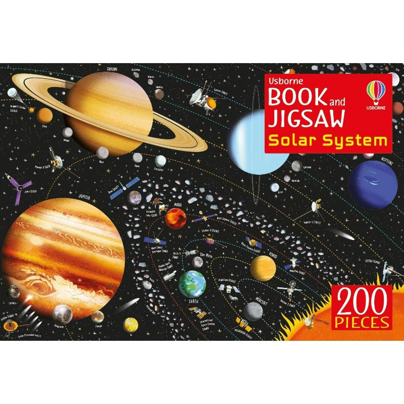 Solar System Book & 200 Piece Jigsaw