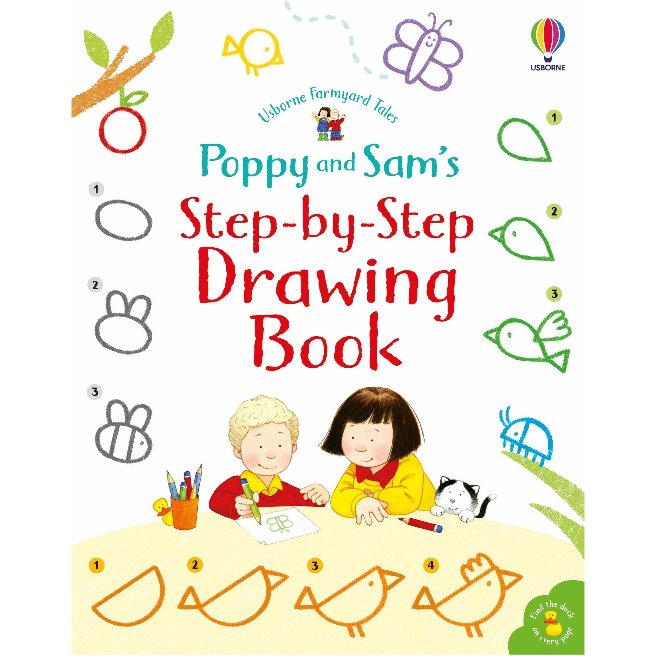 Poppy and Sam's Step-by-step Drawing Book