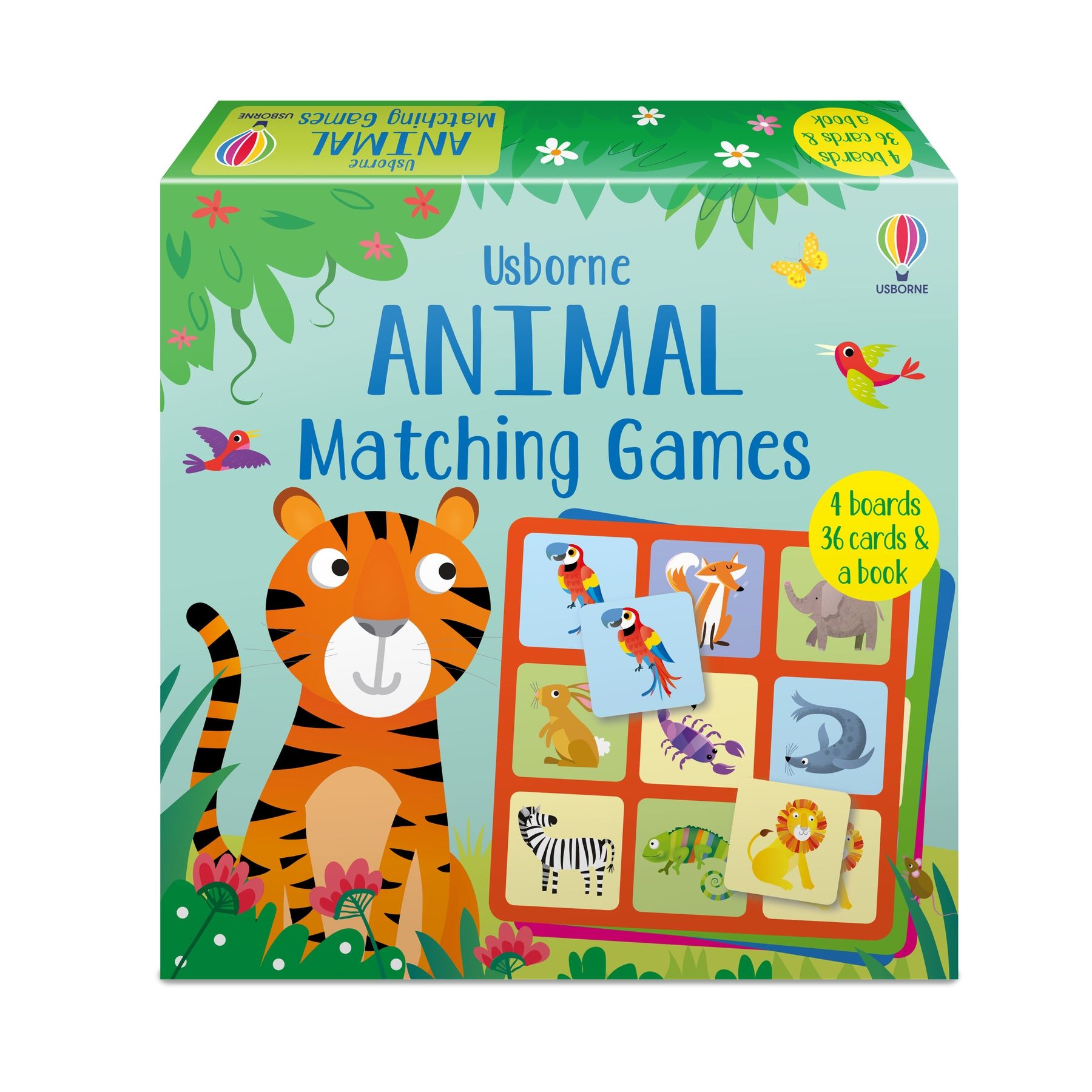 Animal Matching Game & Book