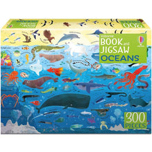 Load image into Gallery viewer, Book and 300 piece  Oceans Jigsaw Puzzle
