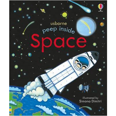 Peep Inside Space - Usborne Book