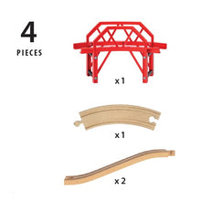 Load image into Gallery viewer, Brio Curved Bridge
