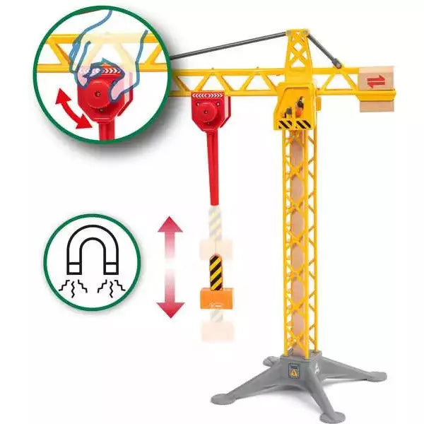 Construction Crane with Lights